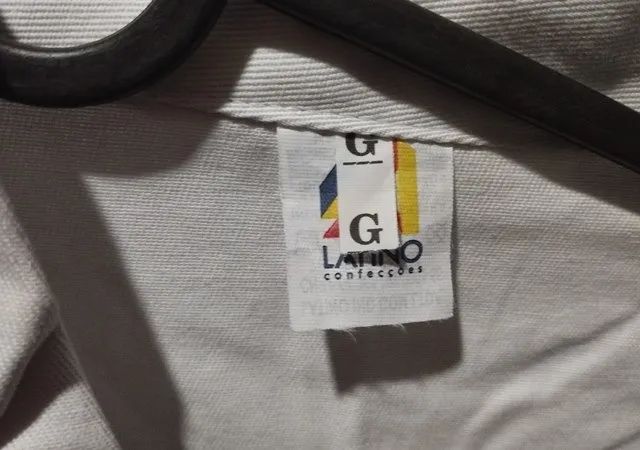 Jaleco 100 % Algodão tamanho G - Foto 3
