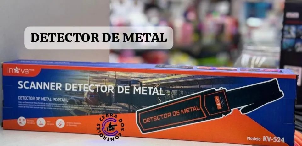 detector de metais portátil da marca Inova, modelo KV-524.  - Foto 4