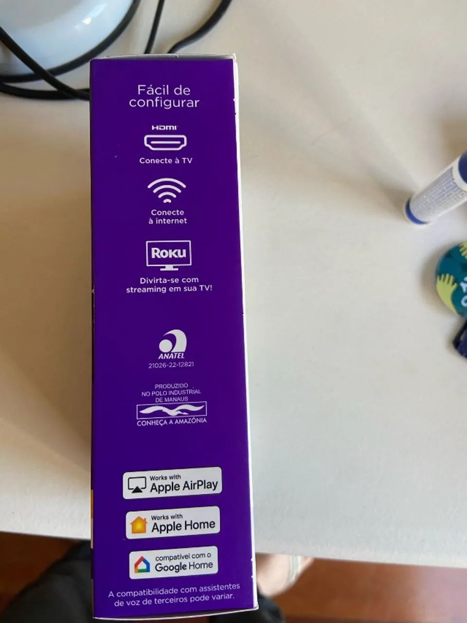 Roku Express - Streaming player Full HD. Transforma sua TV em Smart TV.  - Foto 3