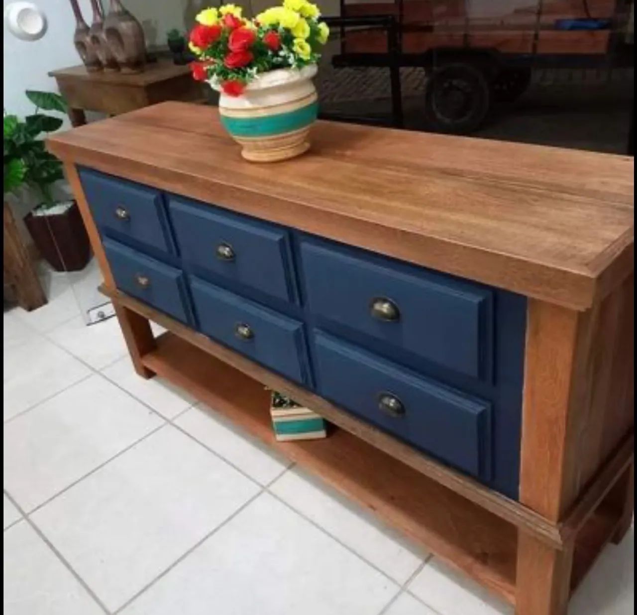 Rack em madeira  - Foto 2