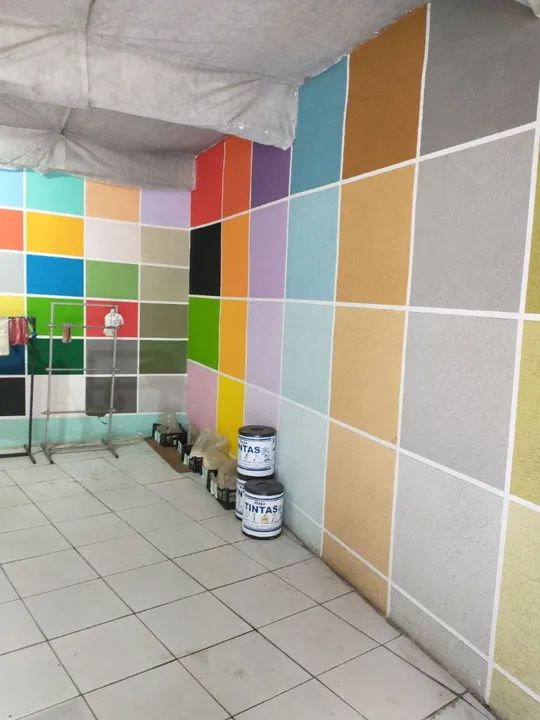 Pintor, pinturas,  grafiatos texturas  - Foto 2