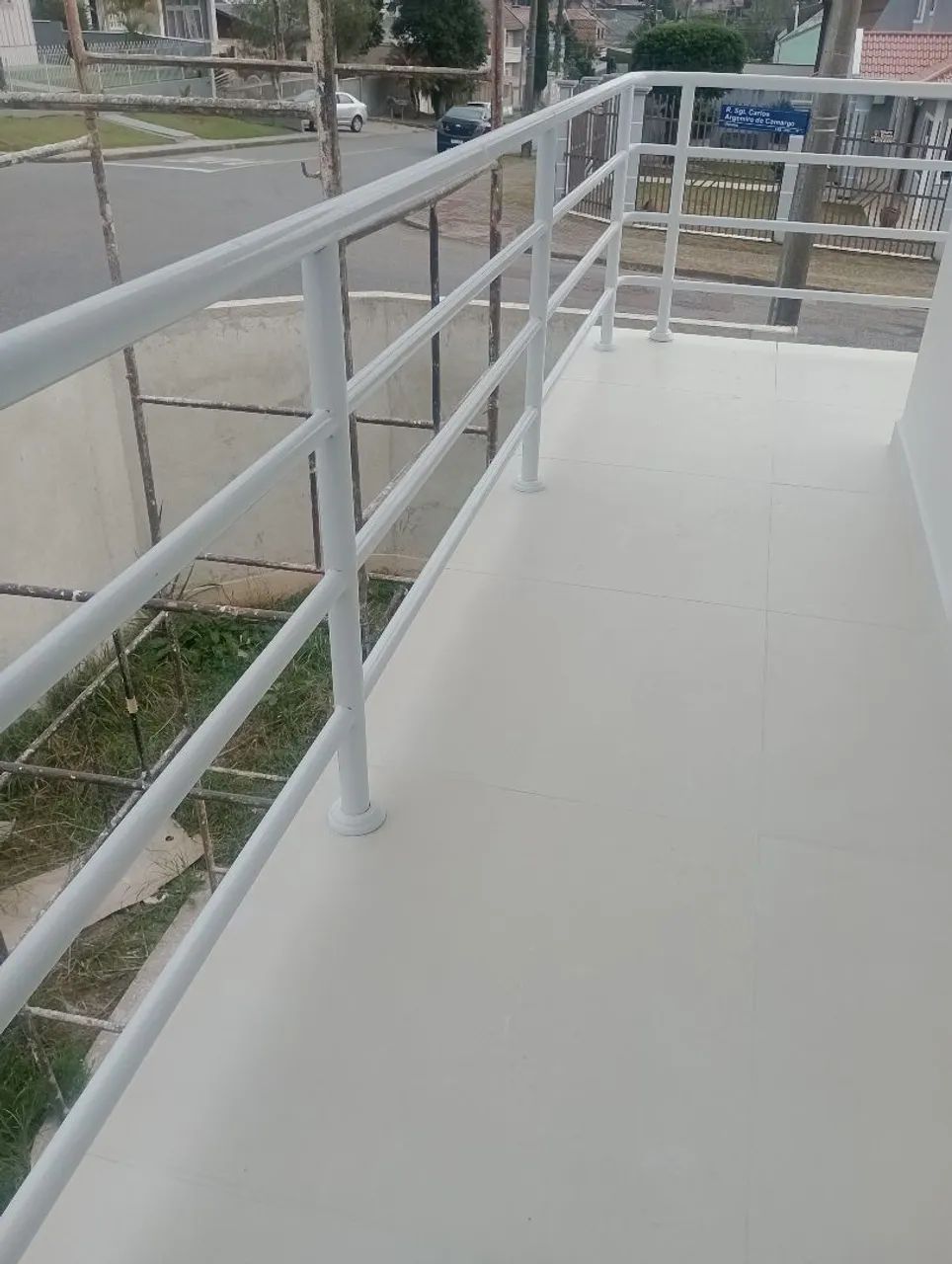 Guarda-Corpo Metálico - 19 metros lineares x 1,05m de altura - Semi-novo - Foto 5