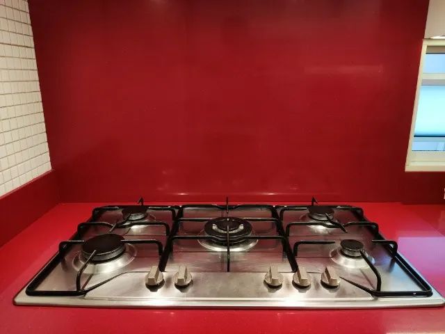 Cooktop 5 Bocas a Gás Importado Falmec Chama Tripla Inox  - Foto 2