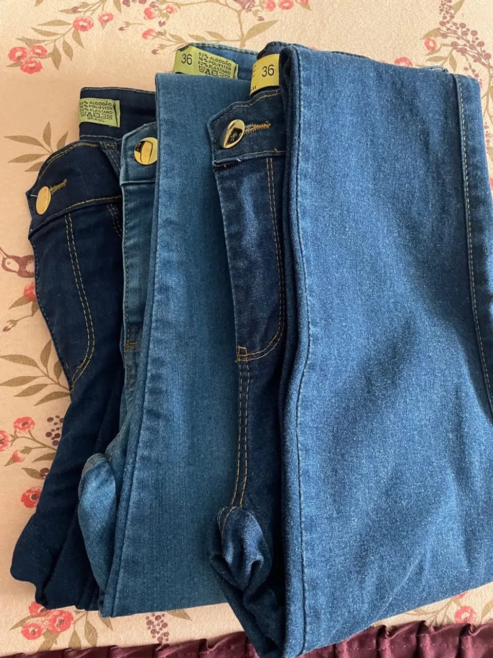 Calças Jeans e Verde Escuro - Foto 2