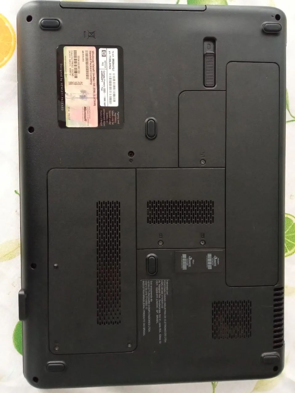Notebook Compaq Presario CQ50-113BR para retirada peças  - Foto 4