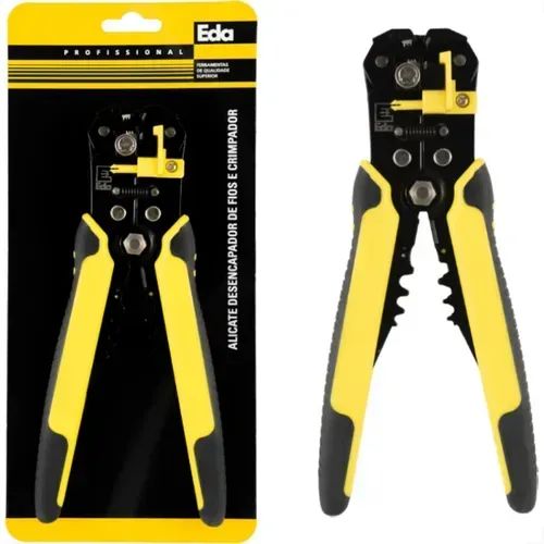 Alicate Descascador Fios Eda 8'' - 2mm A 6mm - 0sf - Foto 2
