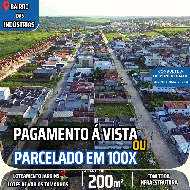 Terreno 10x22 no Bairros das Industrias, Lot. Jardins