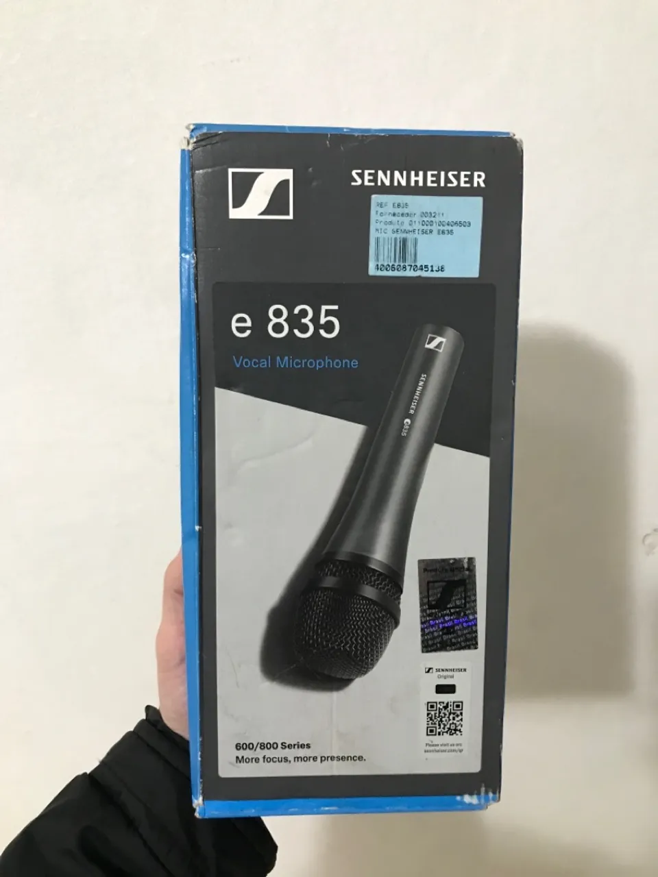 Microfone Sennheiser e835 (Original)