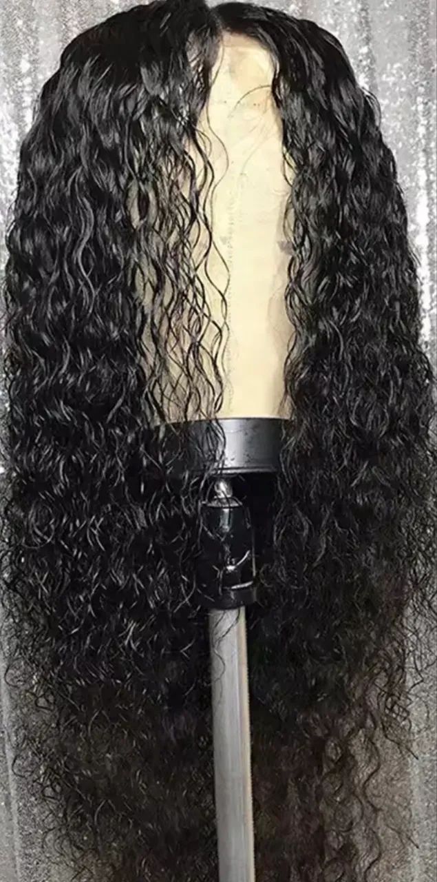 Lace Front Cabelo Humano Cacheada 70 cm  - Foto 3