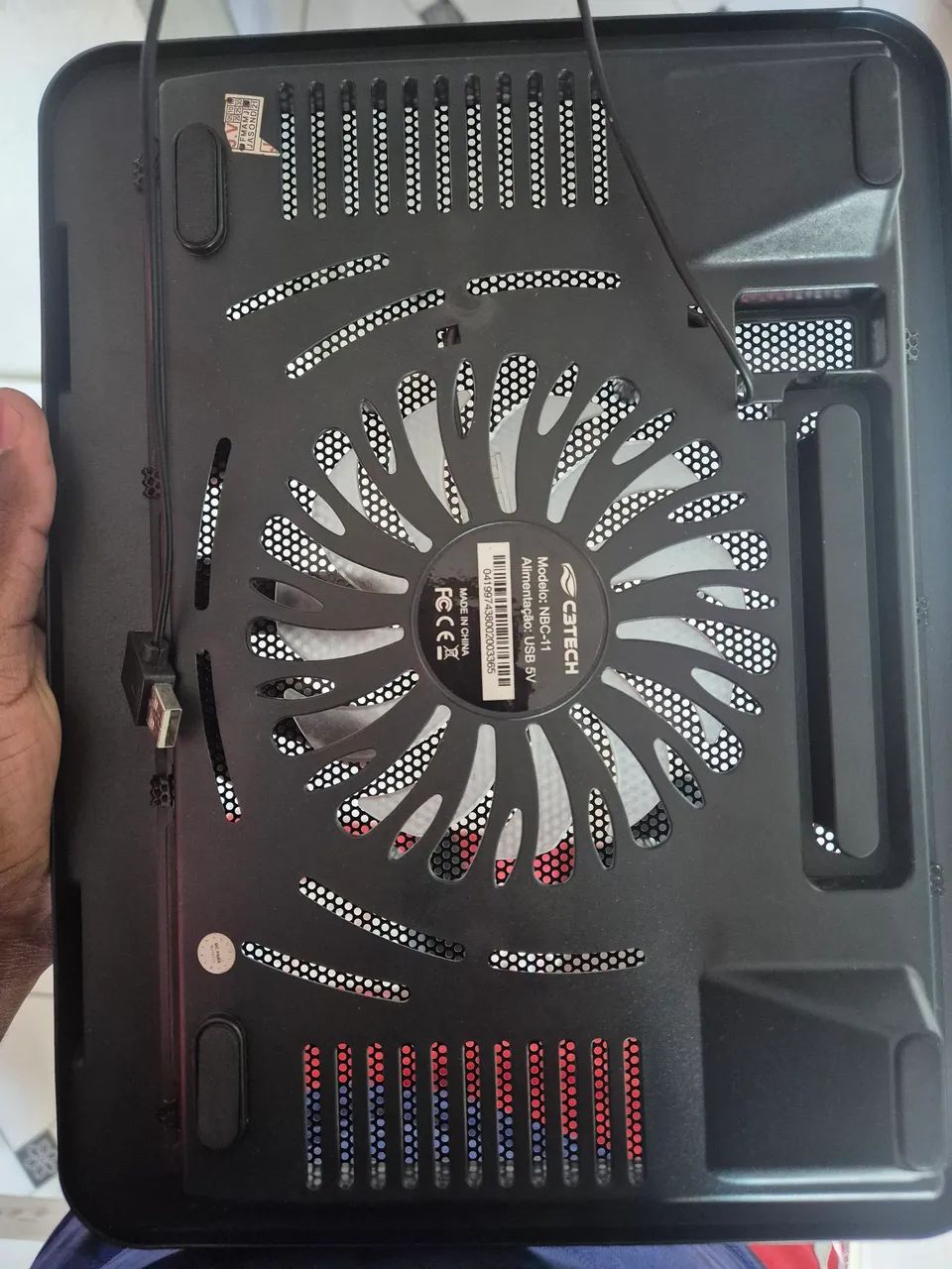 Base para notebook com Cooler  - Foto 3