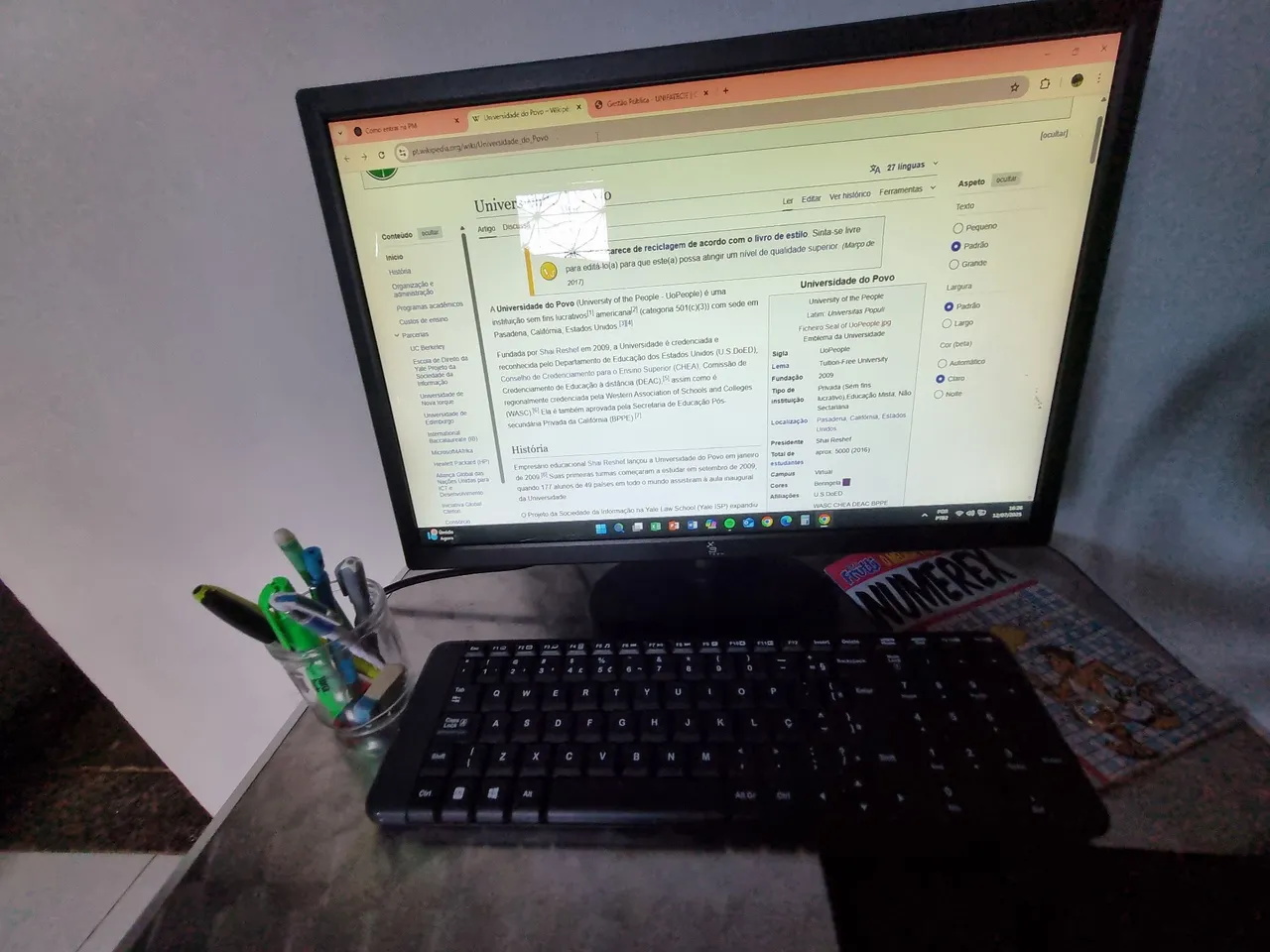 Monitor LED 19 polegadas