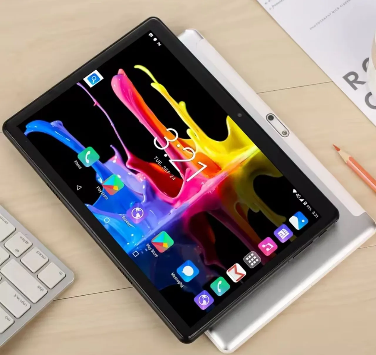 Tablet Android12 Tela 10" 4GB RAM 64GB