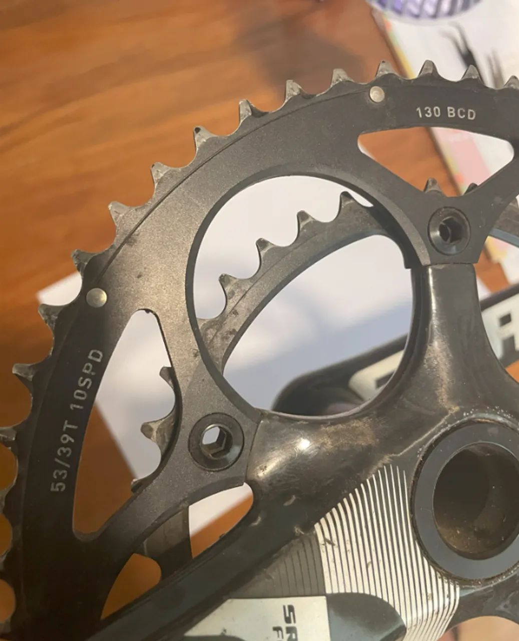 Pedivela Sram Force Carbono (parcial) Preto  - Foto 4