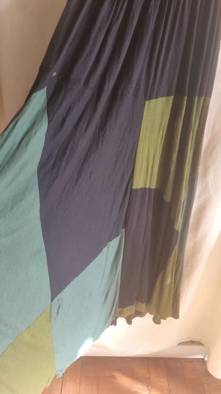 Vestido de malha longo preto G  - Foto 2