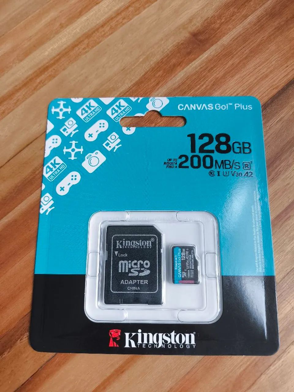 Cartão de Memória Kingston Canvas Go! Plus 128GB Micro SDXC - Foto 2