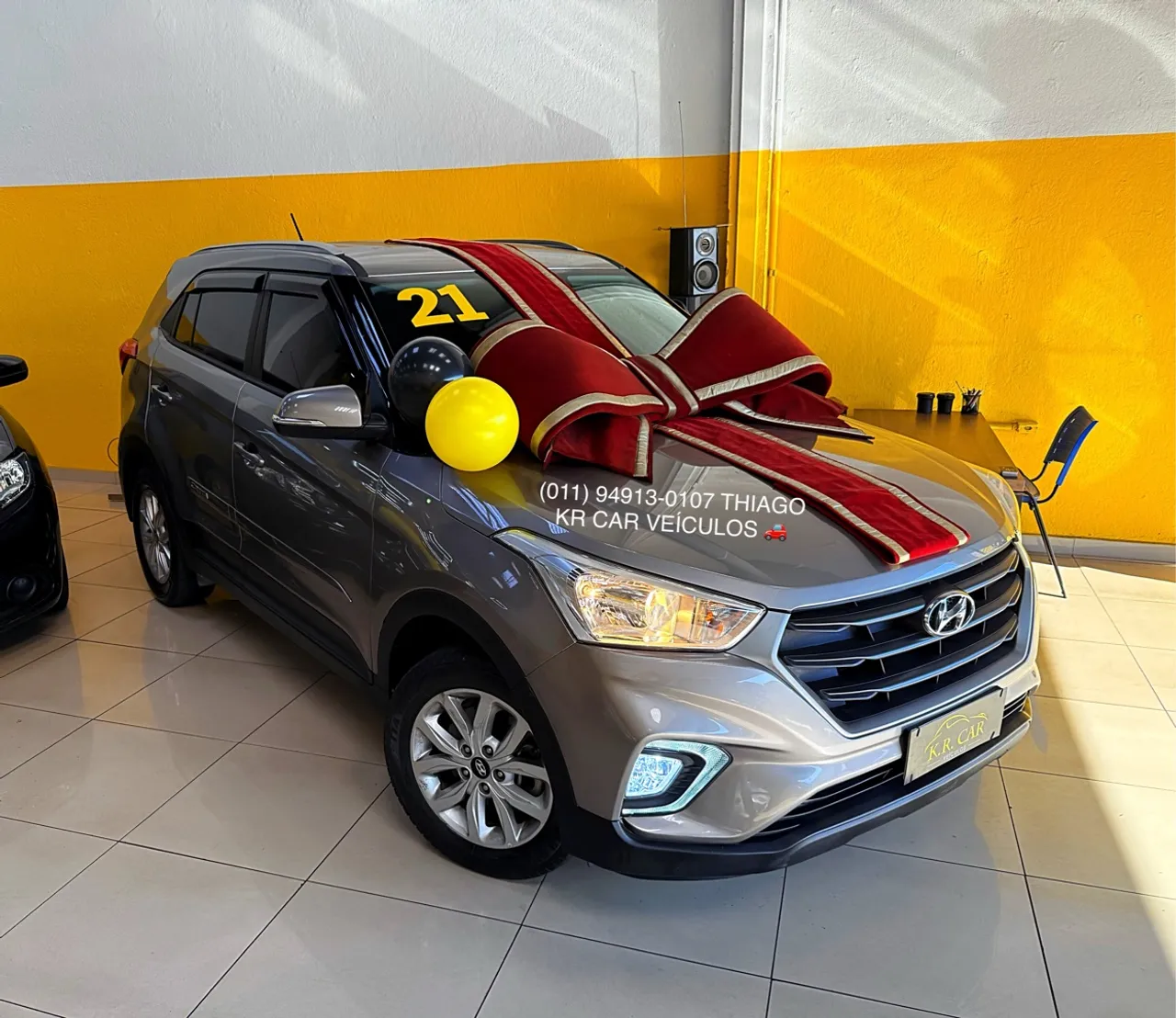 HYUNDAI CRETA 1.6 FLEX AUTOMÁTICO 2021 