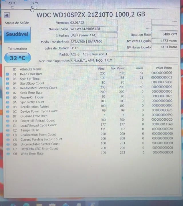 HD para armazenamento de arquivos 200 Reais  - Foto 2