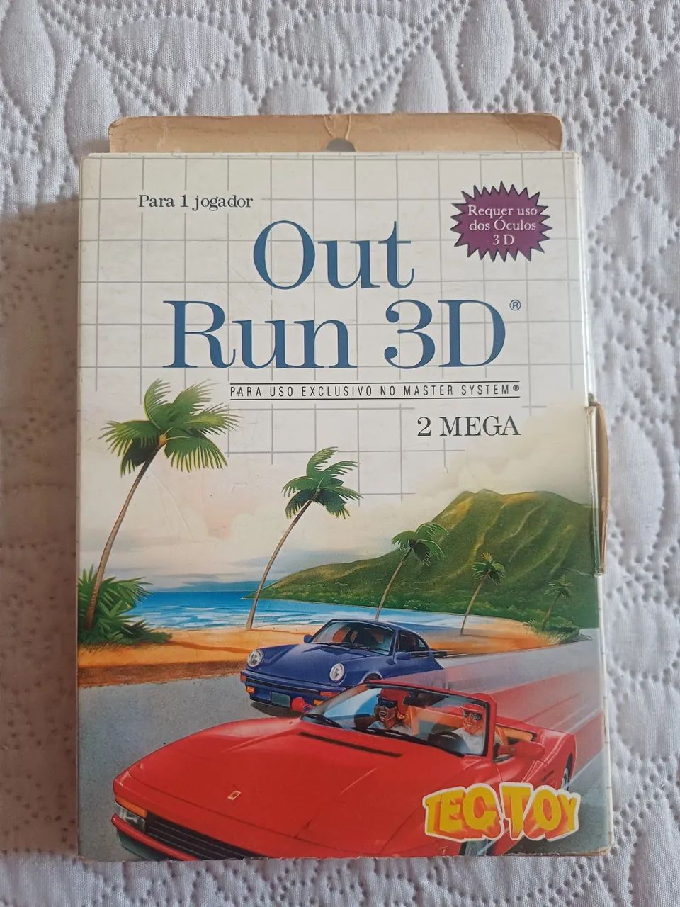 Out Run 3D TEC TOY Master System 