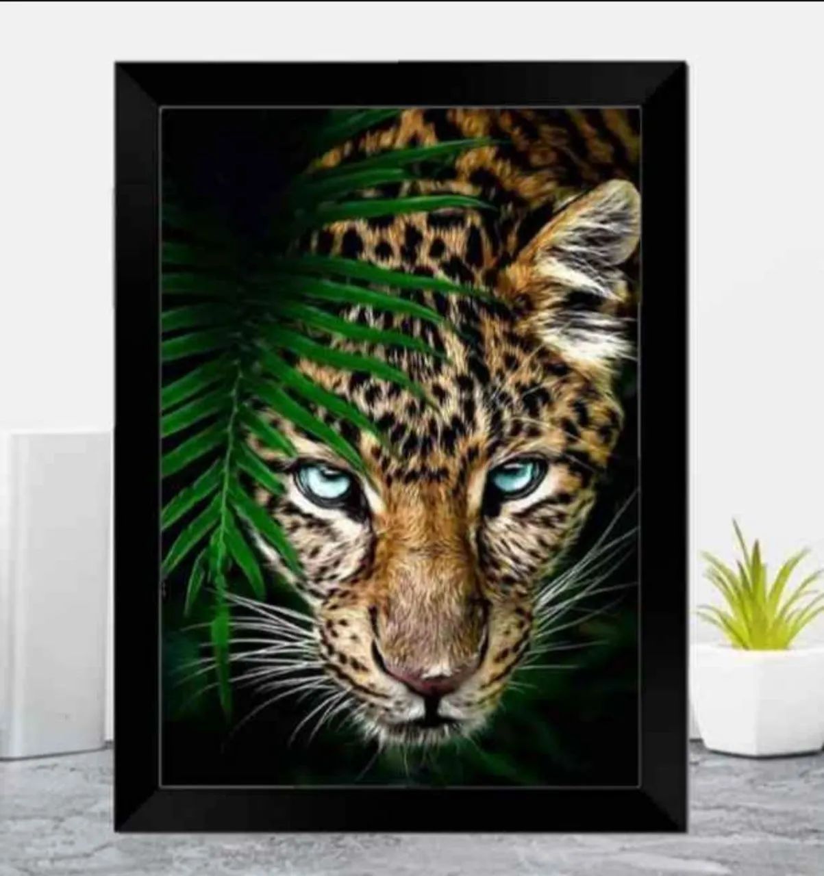 Quadro Decorativo onça 