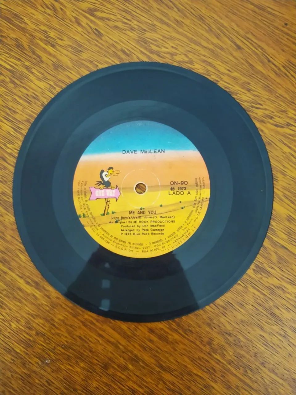 Disco De Vinil Dave Maclean Me And You