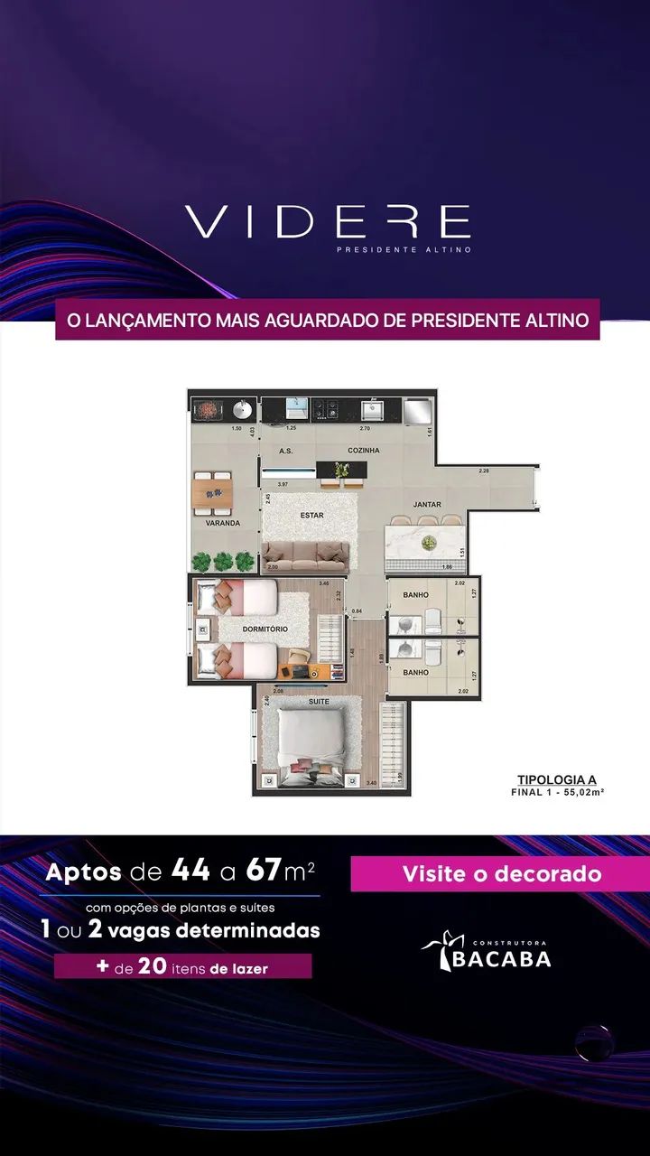 Lançamento à venda Presidente Altino 44,64m² à 67m² / São Paulo - Foto 5