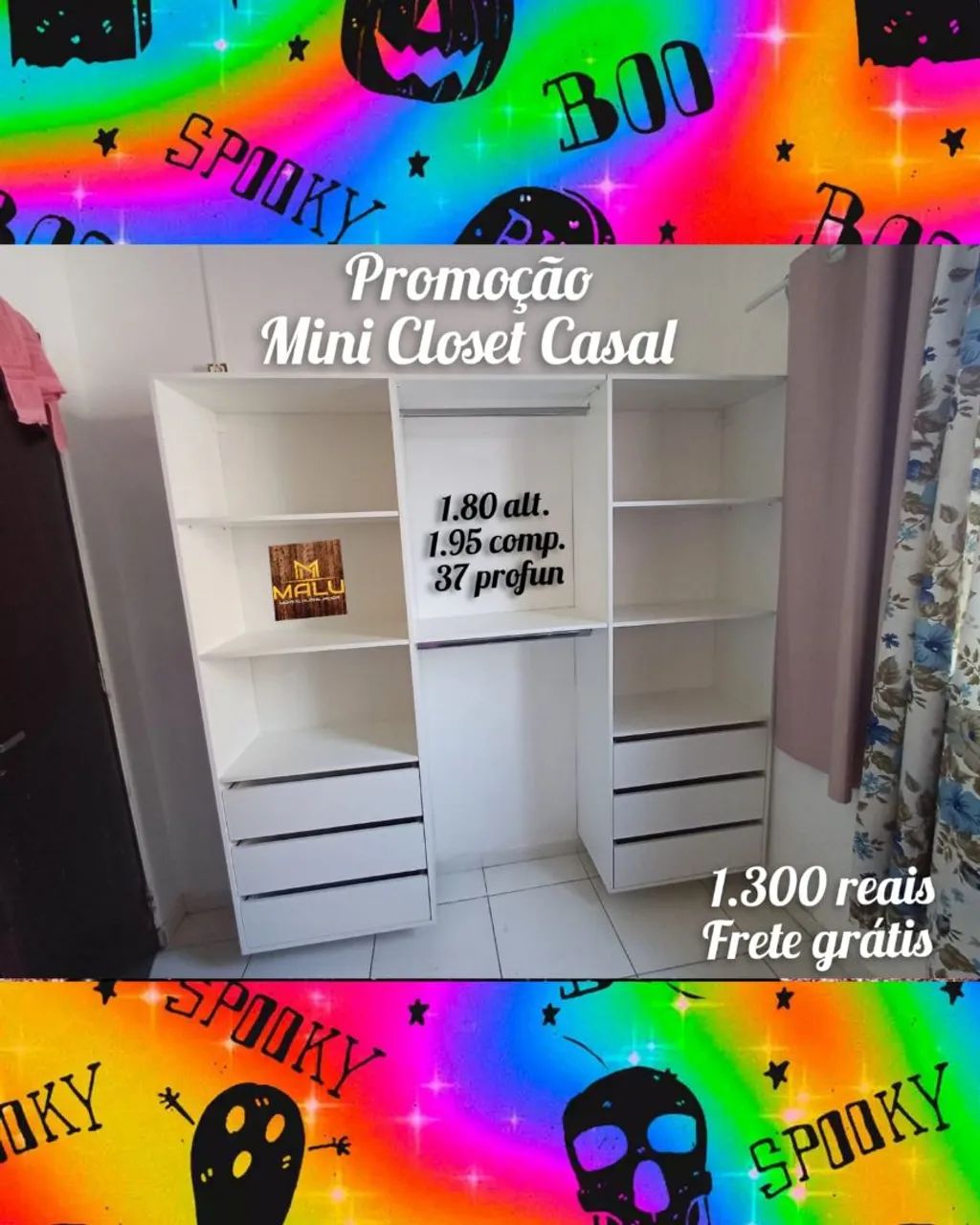 Mini closet casal 