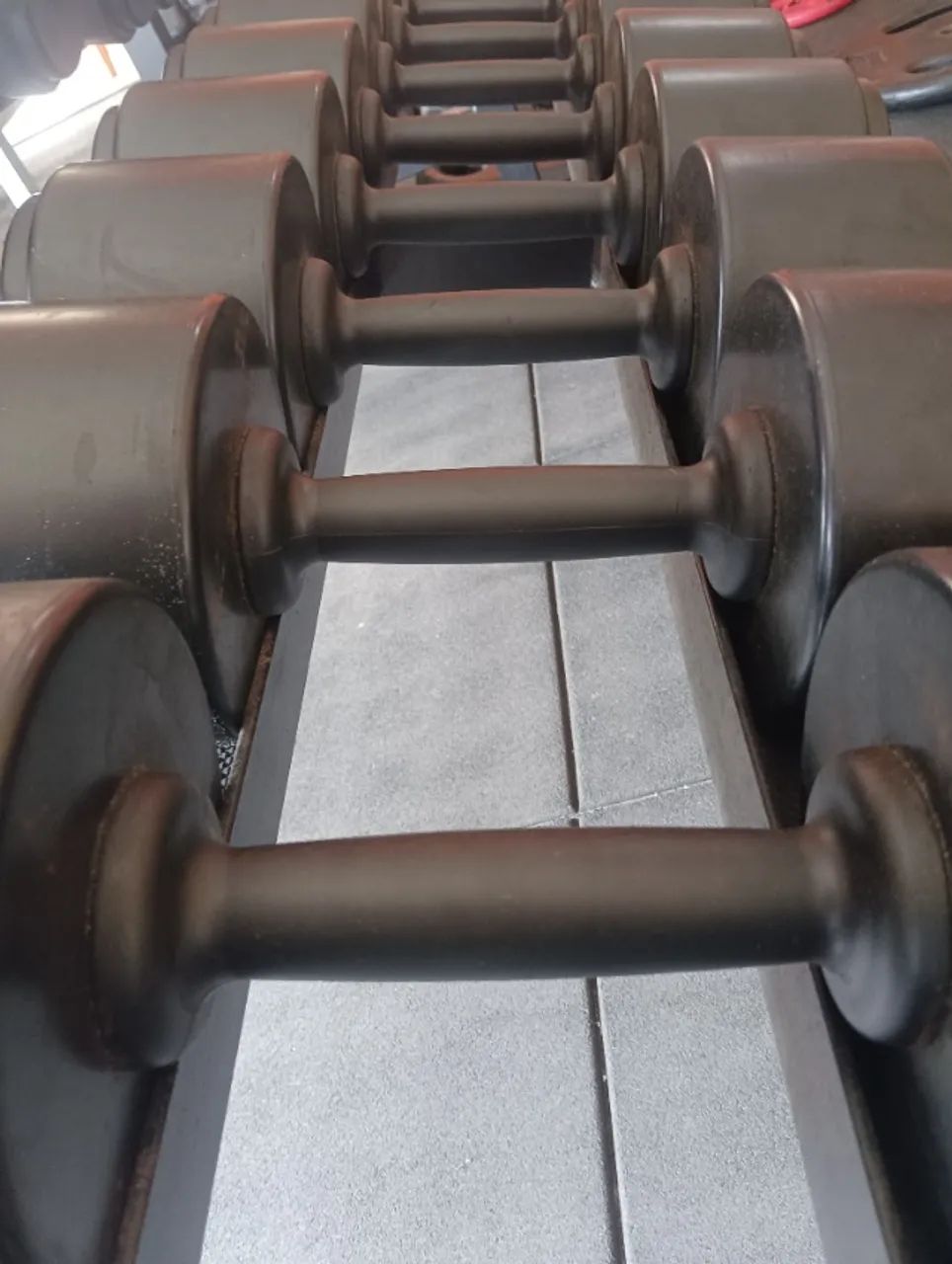 Estante de Dumbell injetado 12kg ao 30kg  - Foto 4