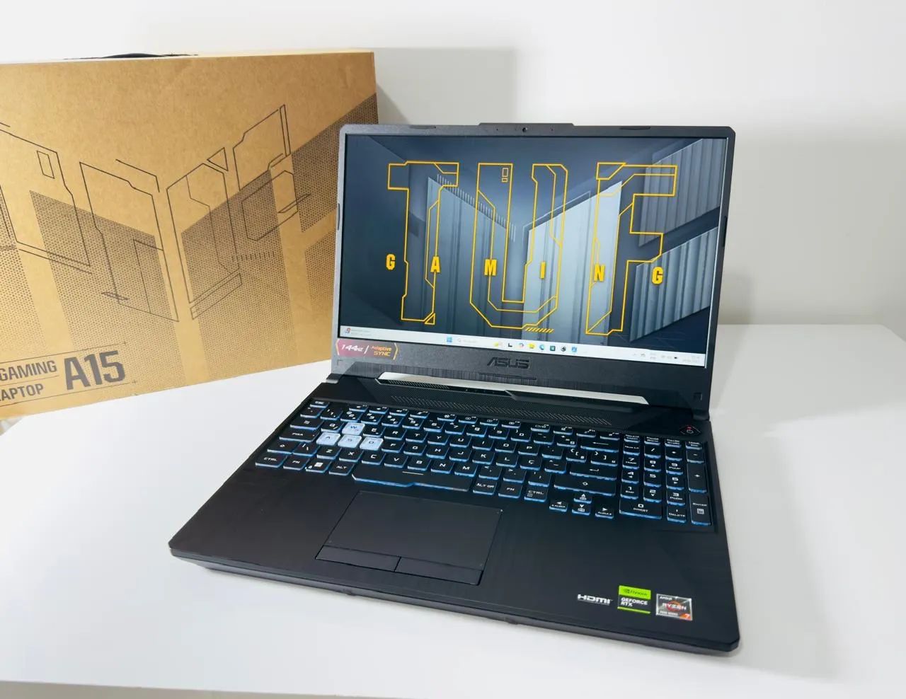 Notebook Asus TUF Ryzen 7-16GB Ram DDR5-SSD 512GB Nvme-Nvidia RTX 3050