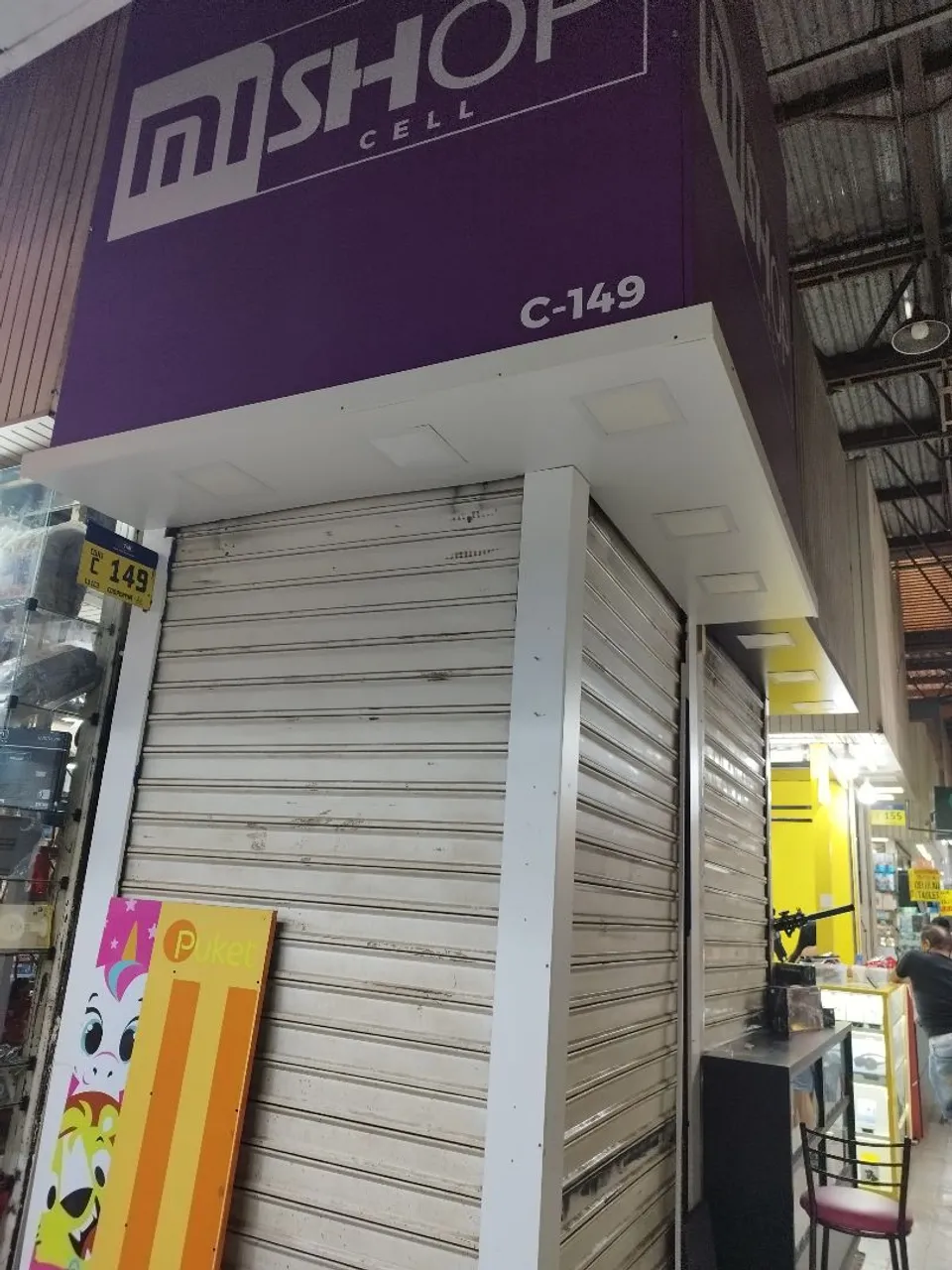 Banca na feira dos impostos venda