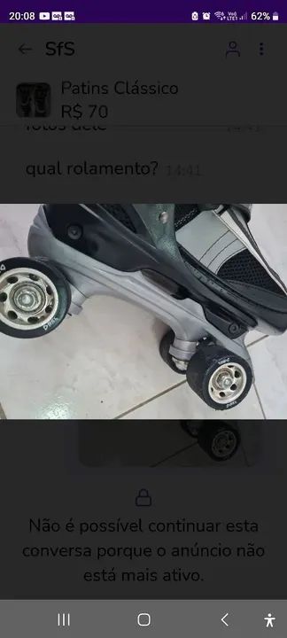 Par de Patins Quad  - 37 a 40 - Foto 4