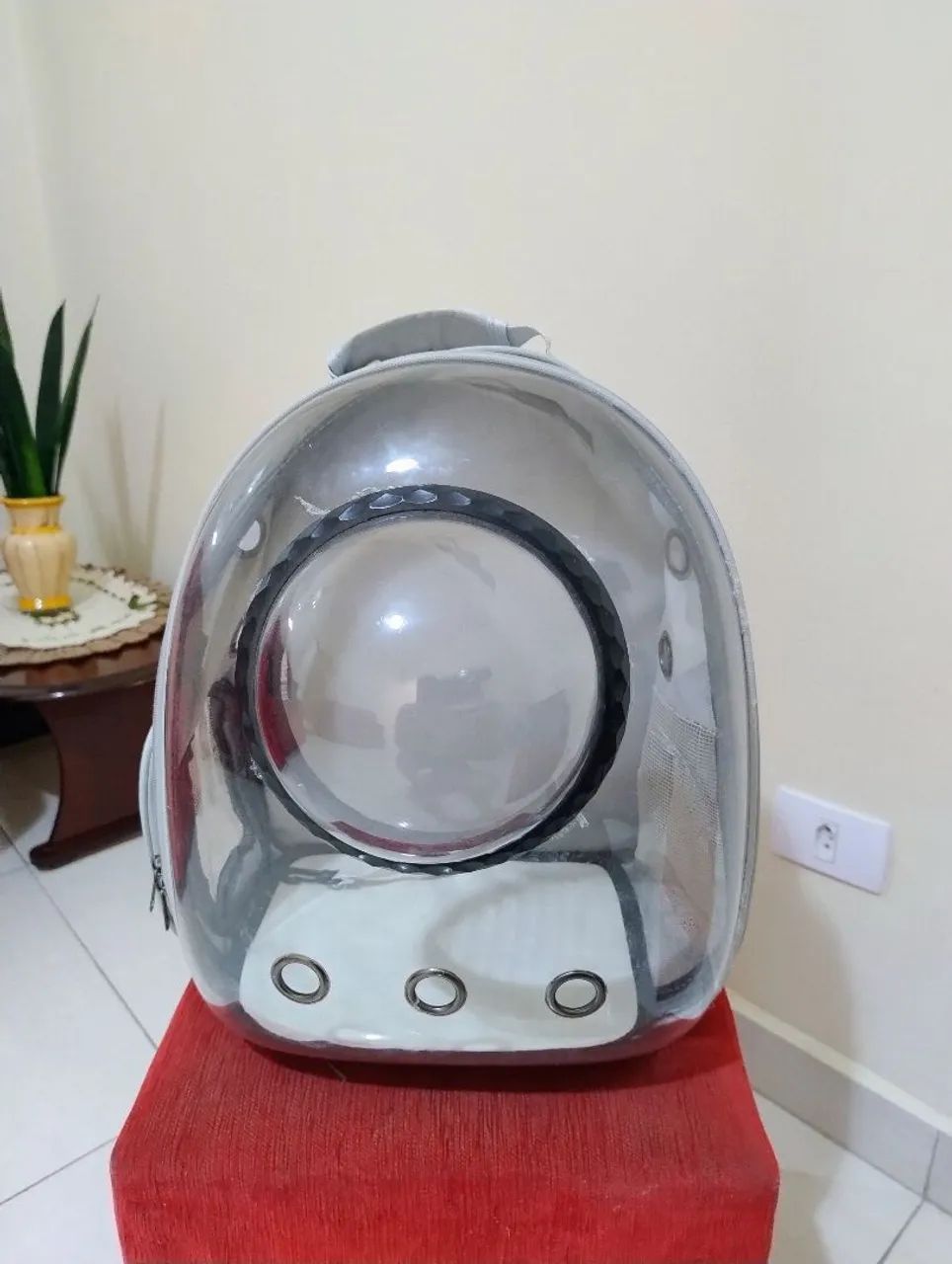 Mochila de Transporte para Pet Transparente