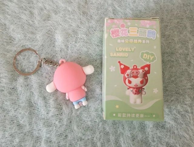 Boneco Chaveiro Fofo Kwai Sanrio Cinnamoroll - Foto 2
