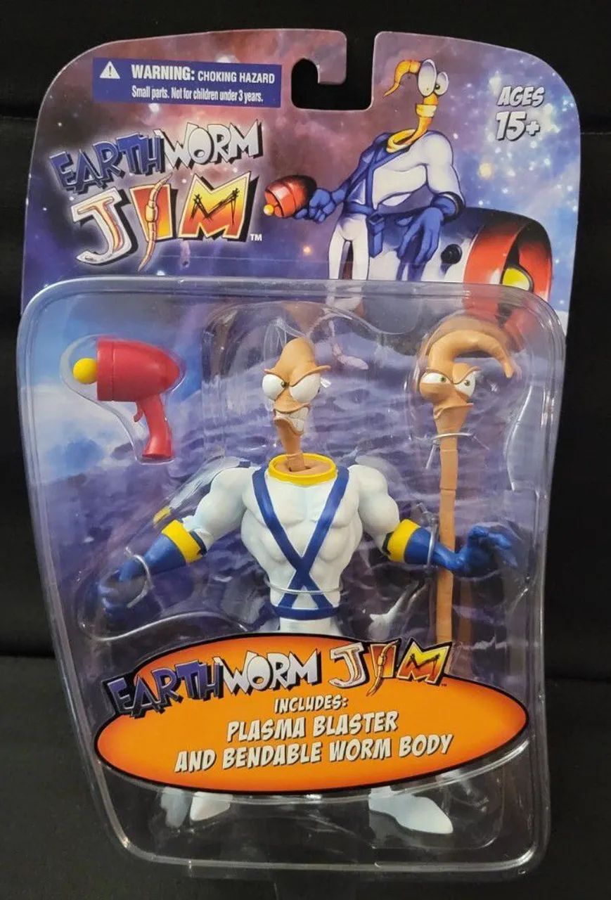 Earthworm Jim mezco 2012 (raro) - Foto 4