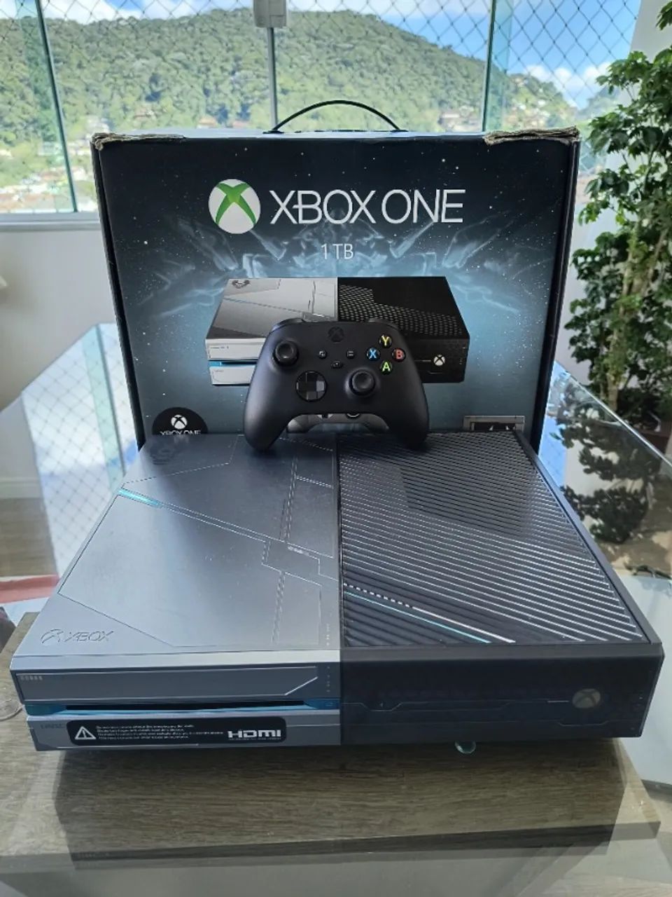 Xbox One 1TB Halo Edition com 1 controle - Foto 3