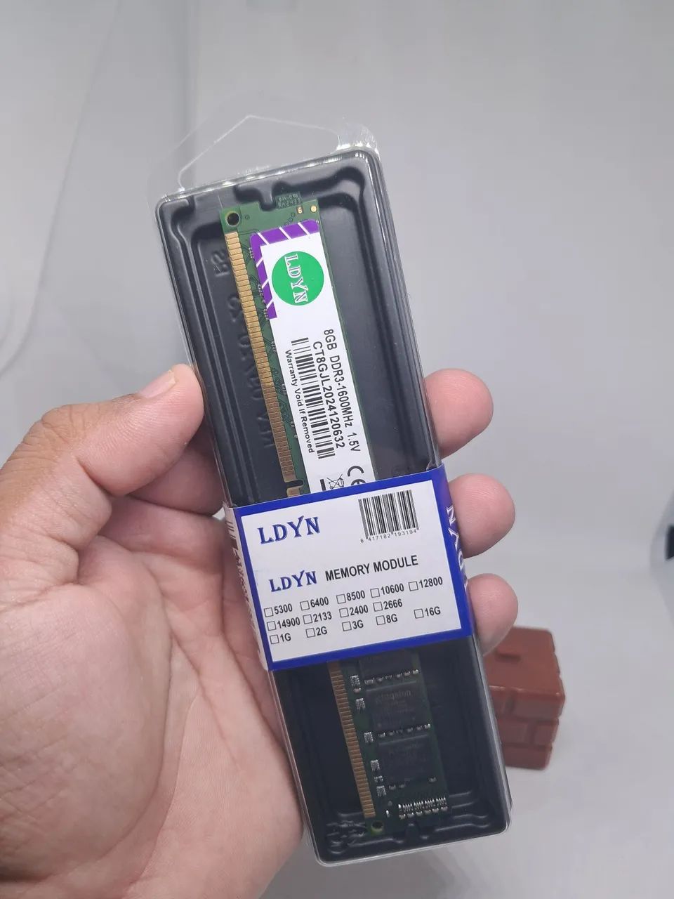8GB DDR3 1600MHz LDYN RAM Memory64374415068289121