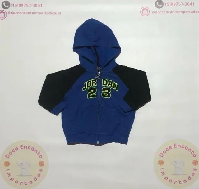 Blusas de moletom Jordan tamanho 12 meses importada (Desapego)