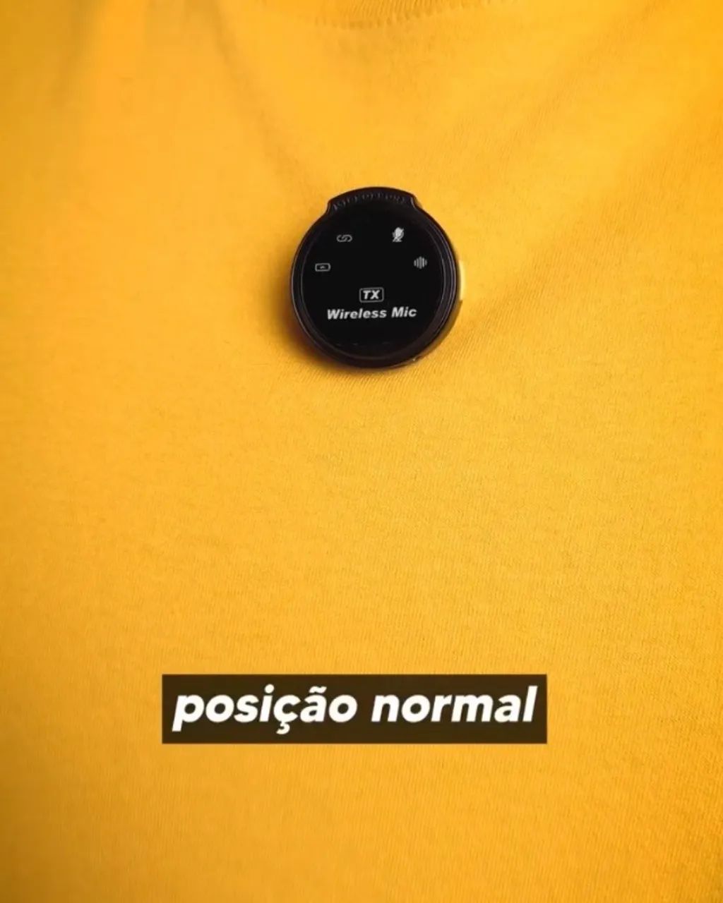 Lapela J6 Xiaomi (2 Microfones) Bluetooth, sem fio e com case de carregamento sem fio - Foto 5
