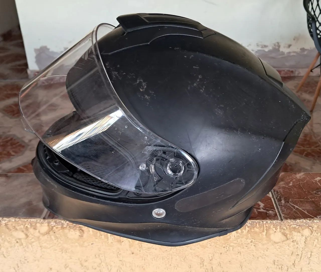 Capacete Mormai tamanho 60, usado. - Foto 3