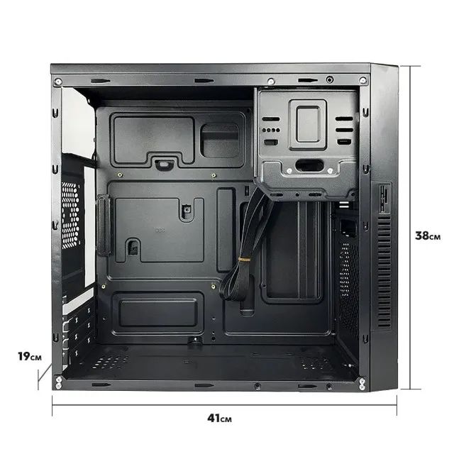  Gabinete Office GT M11 com Fonte 200W - Micro-ATX e Mini-ITX - WZetta - Foto 3