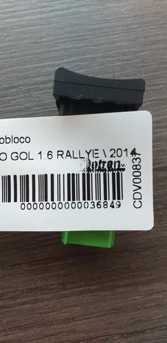 Botão Vidro Elétrico Traseiro Esquerdo Gol 1.6 Rallye G62014 - Foto 5