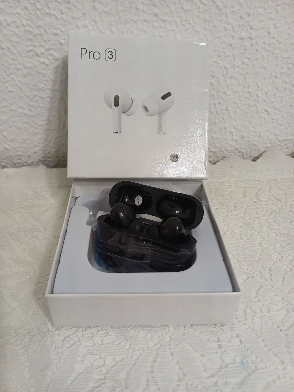 Fones de ouvido bluetooth tws preto 