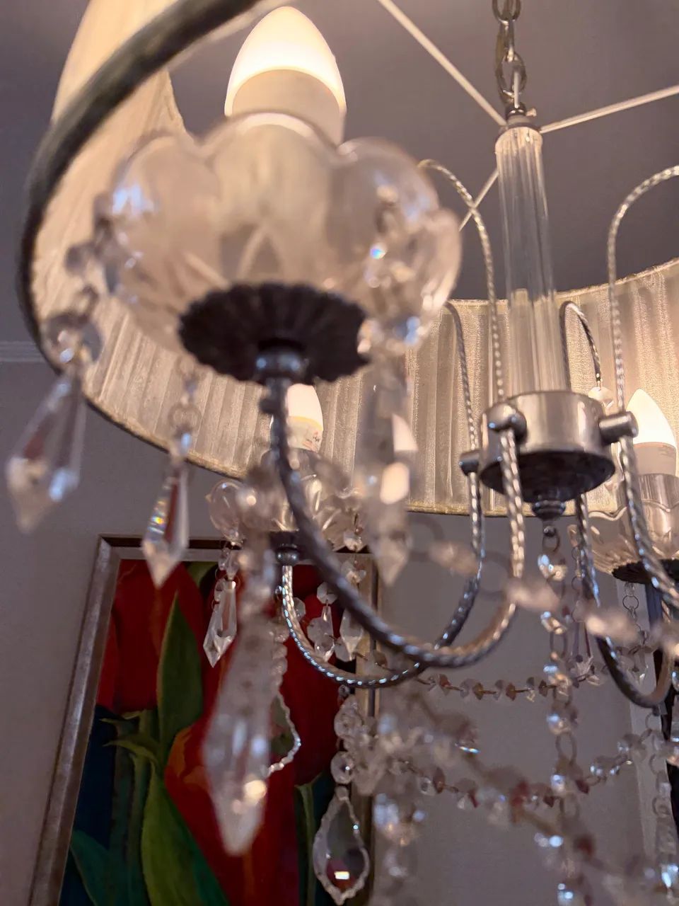 Lustre para Sala com Cristais  - Foto 5