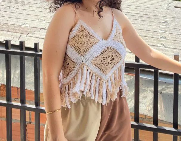 Blusa de Crochê 