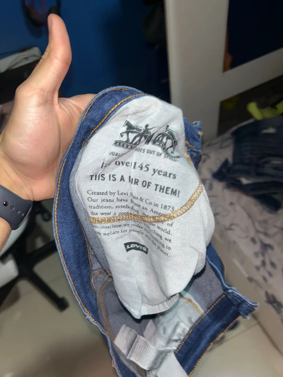 Calça Jeans Levis 42 - Foto 4