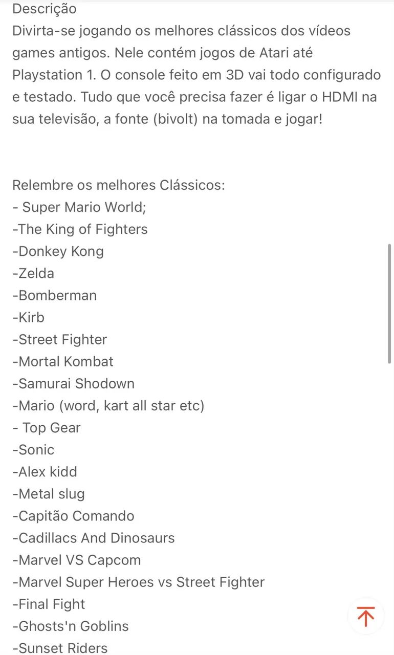 Console Retrô com 20 Mil Jogos - Foto 5
