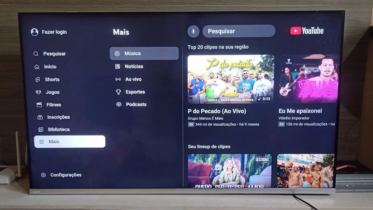 Tv Philips 50 polegadas Android  - Foto 2