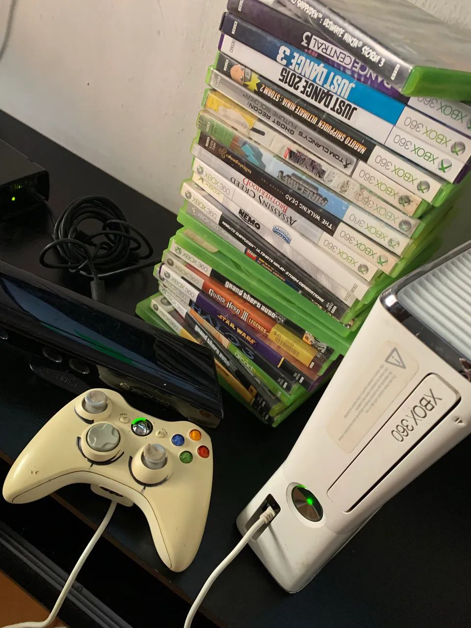 Xbox 360 slim branco (bloqueado) - Foto 2