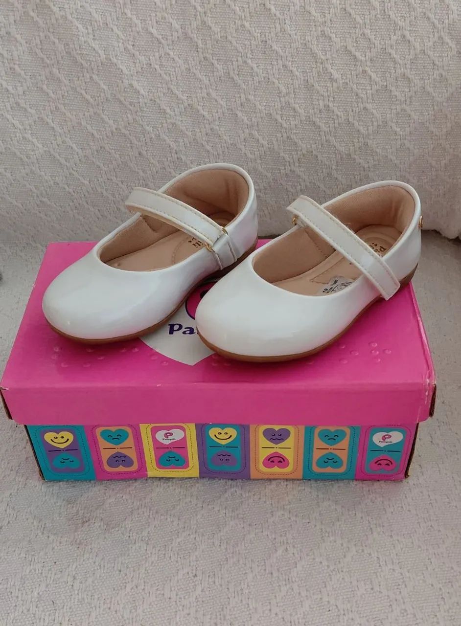 Sapato de festa infantil