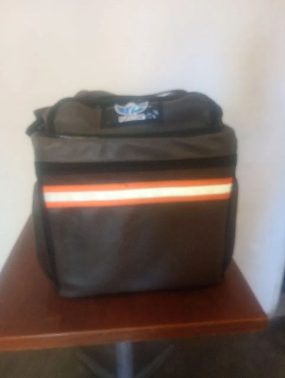 Bolsa delivery acabamento em couro resistente ZAP *53 - Foto 2