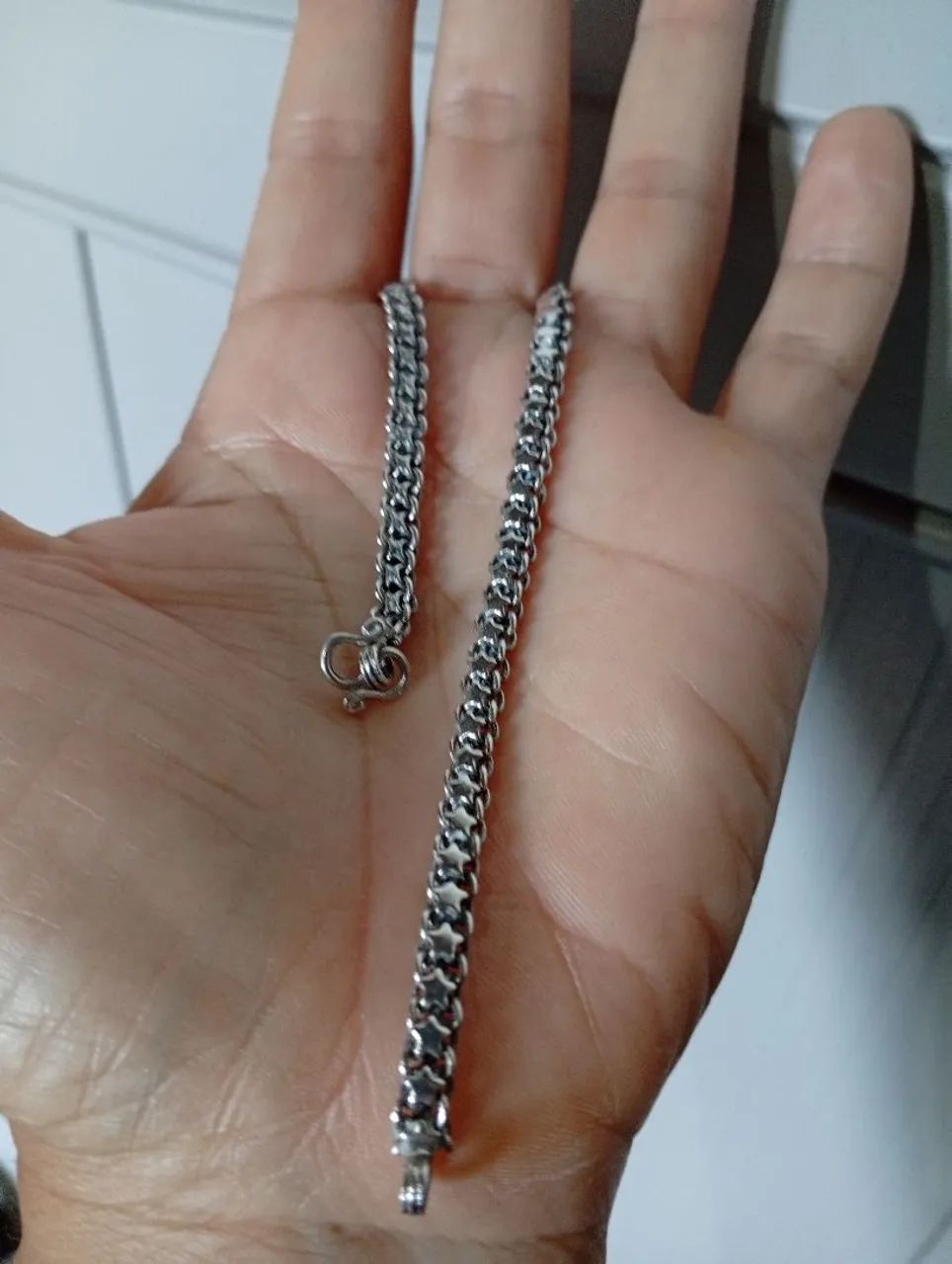 Pulseira em prata Bali 925